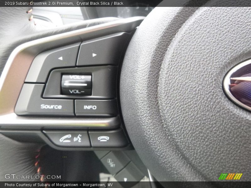 Crystal Black Silica / Black 2019 Subaru Crosstrek 2.0i Premium