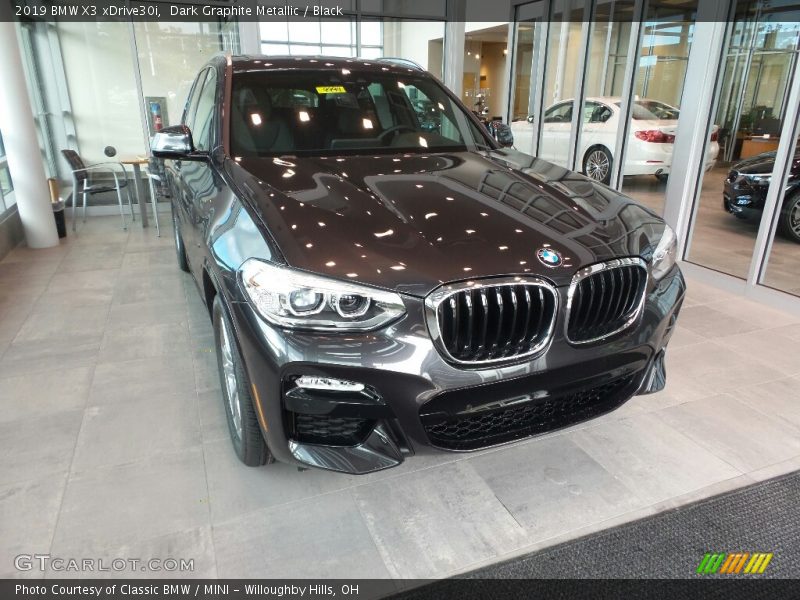Dark Graphite Metallic / Black 2019 BMW X3 xDrive30i