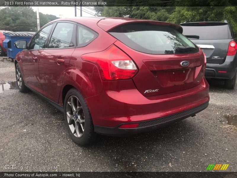 Ruby Red / Charcoal Black 2013 Ford Focus SE Hatchback