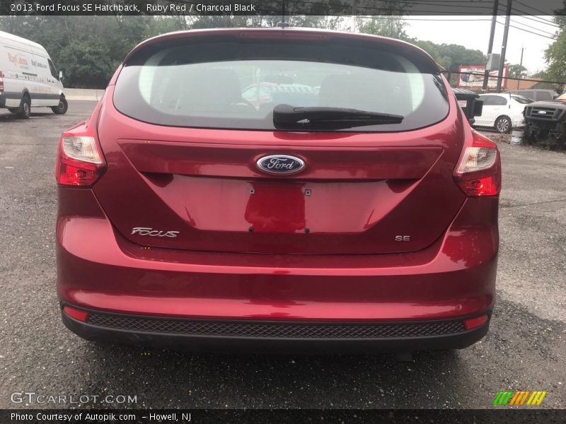 Ruby Red / Charcoal Black 2013 Ford Focus SE Hatchback
