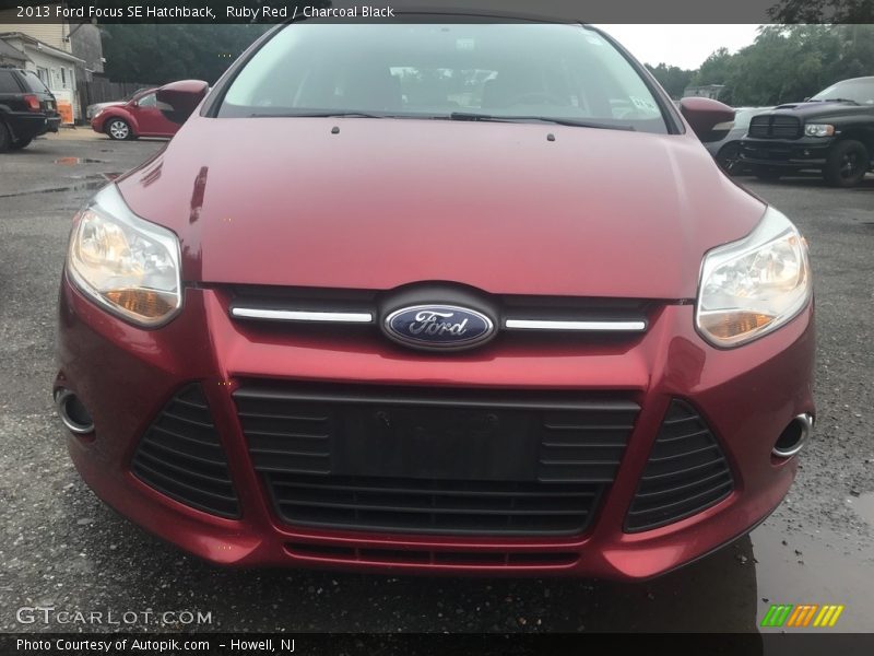 Ruby Red / Charcoal Black 2013 Ford Focus SE Hatchback