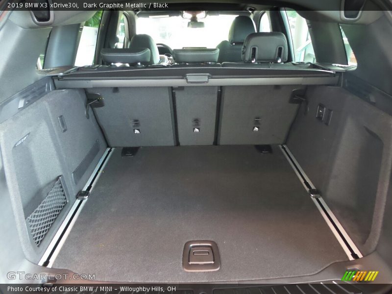 Dark Graphite Metallic / Black 2019 BMW X3 xDrive30i