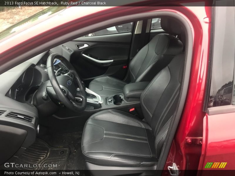 Ruby Red / Charcoal Black 2013 Ford Focus SE Hatchback
