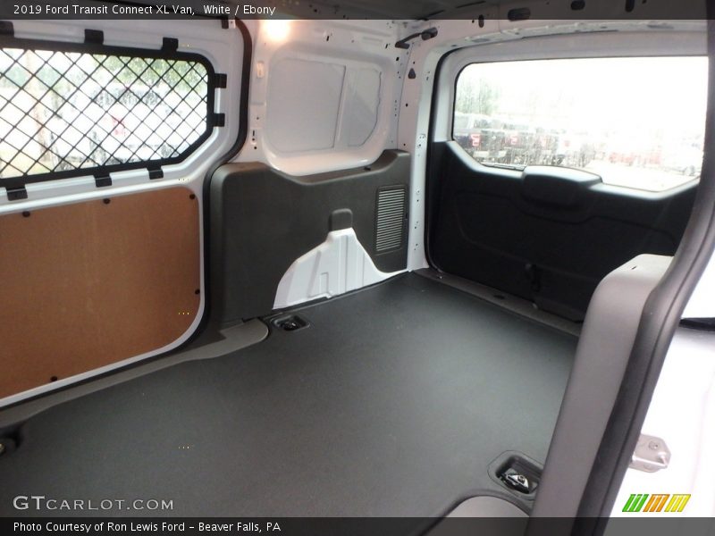 White / Ebony 2019 Ford Transit Connect XL Van