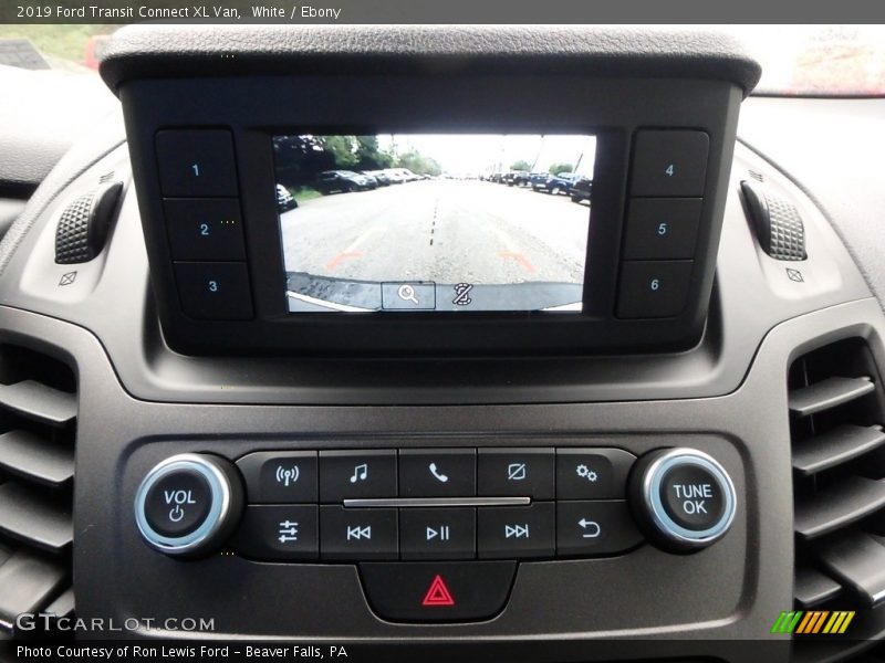 White / Ebony 2019 Ford Transit Connect XL Van