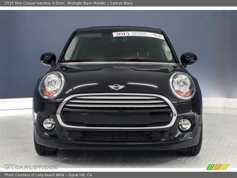 Midnight Black Metallic / Carbon Black 2015 Mini Cooper Hardtop 4 Door