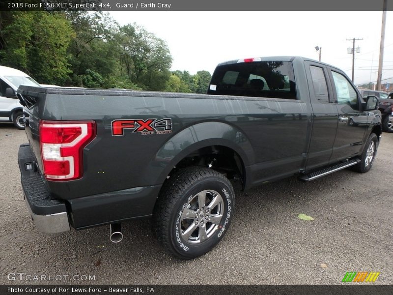 Guard / Earth Gray 2018 Ford F150 XLT SuperCab 4x4