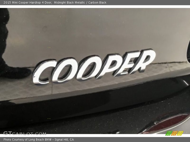 Midnight Black Metallic / Carbon Black 2015 Mini Cooper Hardtop 4 Door