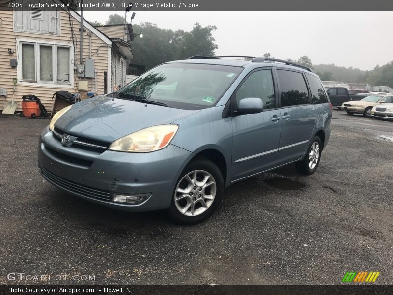 Blue Mirage Metallic / Stone 2005 Toyota Sienna XLE Limited AWD