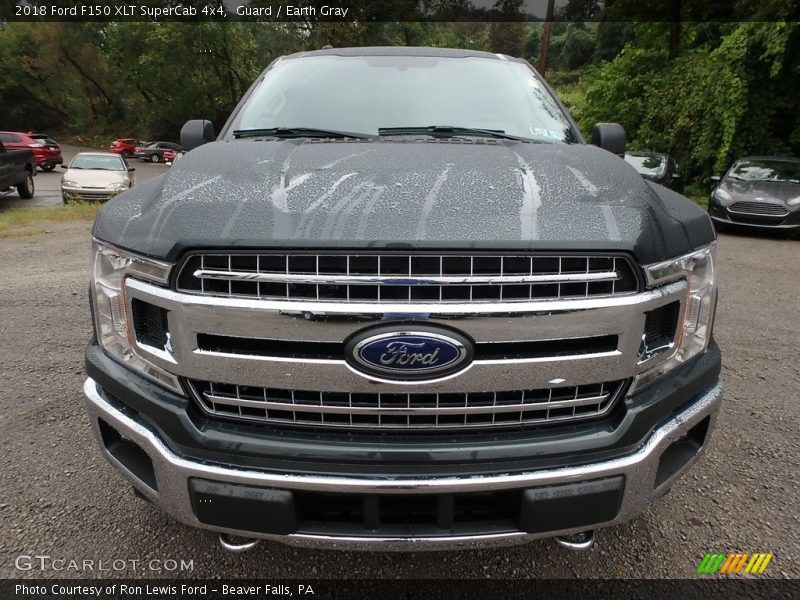 Guard / Earth Gray 2018 Ford F150 XLT SuperCab 4x4