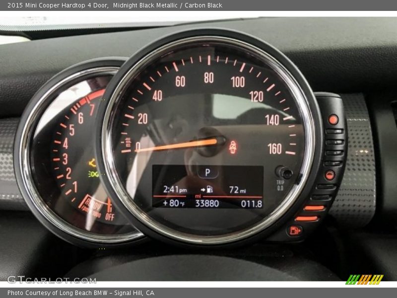 Midnight Black Metallic / Carbon Black 2015 Mini Cooper Hardtop 4 Door
