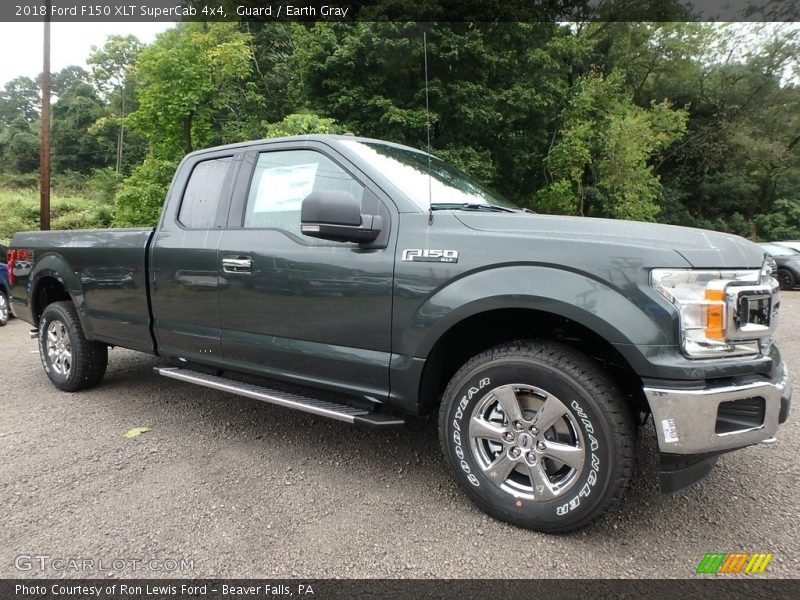 Guard / Earth Gray 2018 Ford F150 XLT SuperCab 4x4