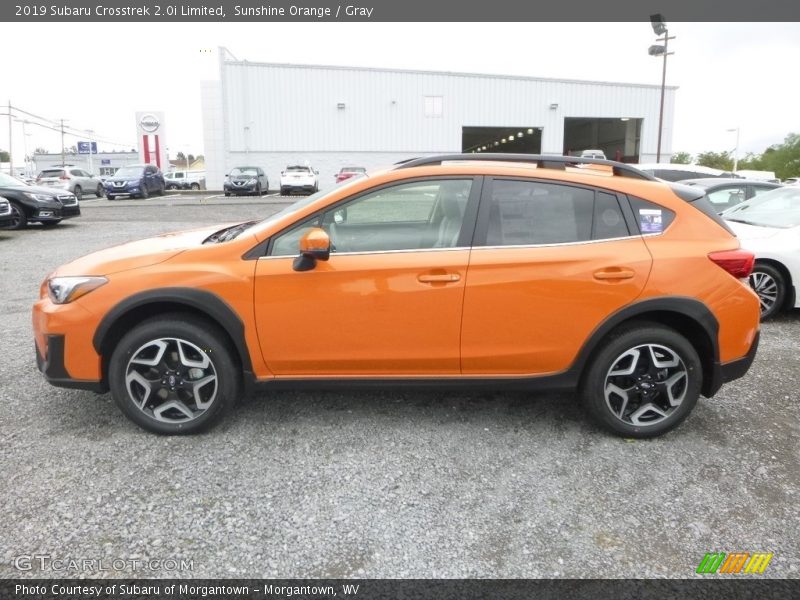 Sunshine Orange / Gray 2019 Subaru Crosstrek 2.0i Limited