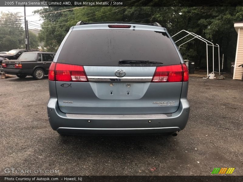 Blue Mirage Metallic / Stone 2005 Toyota Sienna XLE Limited AWD