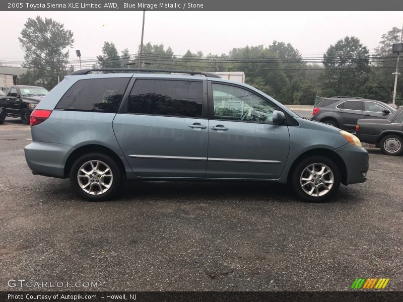Blue Mirage Metallic / Stone 2005 Toyota Sienna XLE Limited AWD