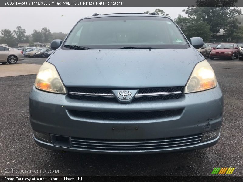 Blue Mirage Metallic / Stone 2005 Toyota Sienna XLE Limited AWD