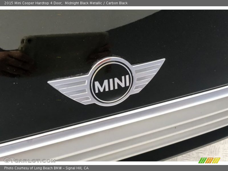 Midnight Black Metallic / Carbon Black 2015 Mini Cooper Hardtop 4 Door
