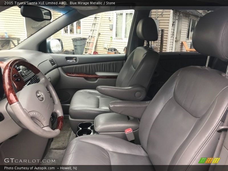 Blue Mirage Metallic / Stone 2005 Toyota Sienna XLE Limited AWD