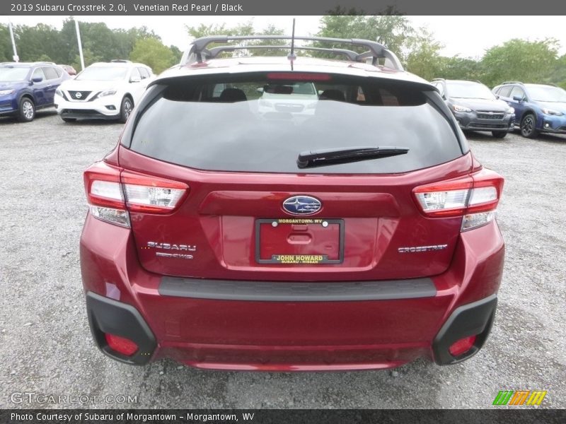 Venetian Red Pearl / Black 2019 Subaru Crosstrek 2.0i