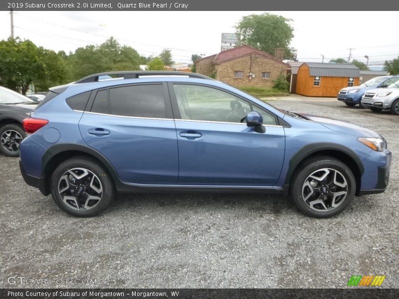 Quartz Blue Pearl / Gray 2019 Subaru Crosstrek 2.0i Limited