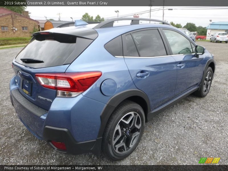 Quartz Blue Pearl / Gray 2019 Subaru Crosstrek 2.0i Limited