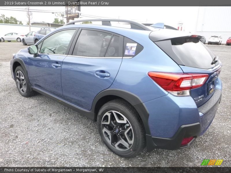 Quartz Blue Pearl / Gray 2019 Subaru Crosstrek 2.0i Limited