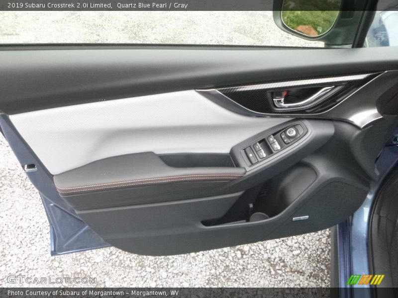 Quartz Blue Pearl / Gray 2019 Subaru Crosstrek 2.0i Limited