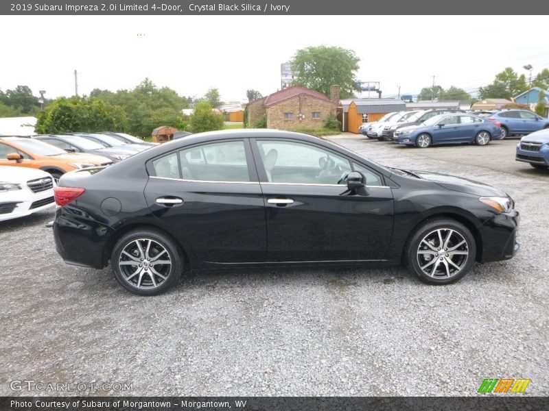 Crystal Black Silica / Ivory 2019 Subaru Impreza 2.0i Limited 4-Door