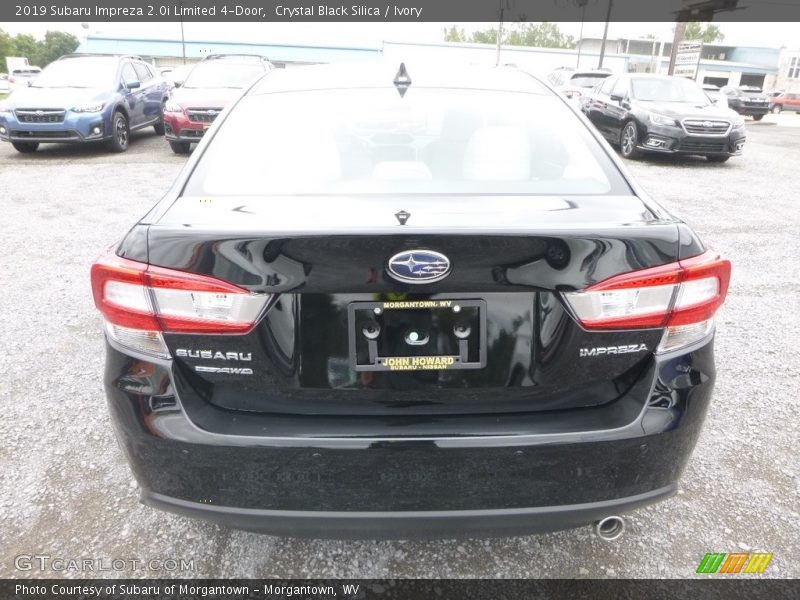 Crystal Black Silica / Ivory 2019 Subaru Impreza 2.0i Limited 4-Door