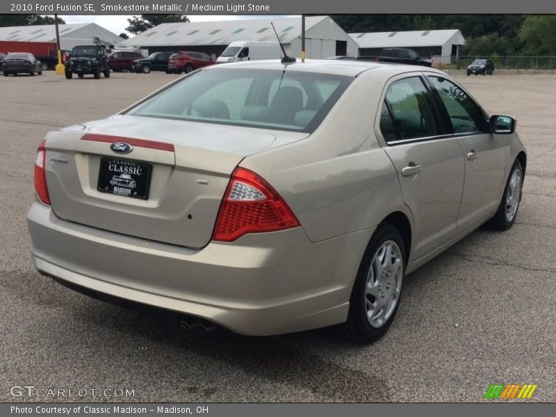 Smokestone Metallic / Medium Light Stone 2010 Ford Fusion SE