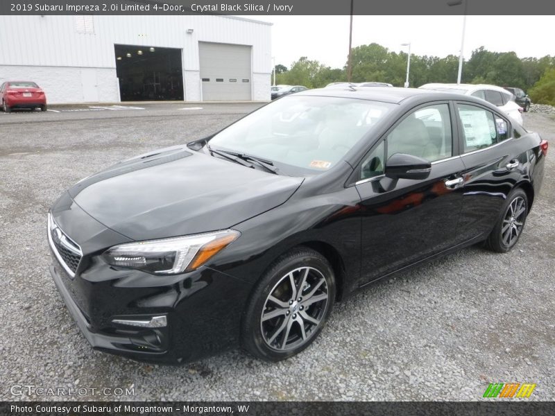 Crystal Black Silica / Ivory 2019 Subaru Impreza 2.0i Limited 4-Door