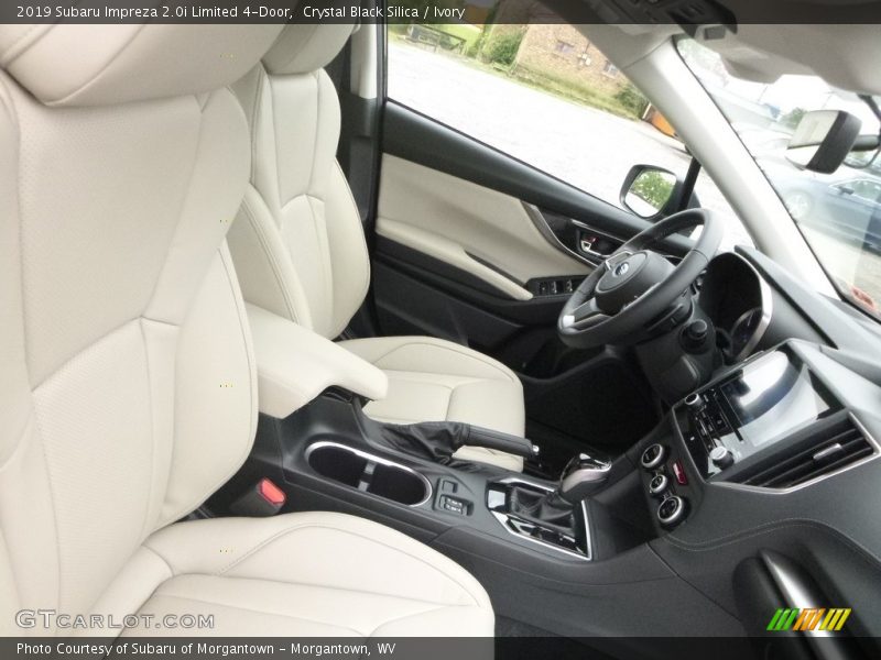 Crystal Black Silica / Ivory 2019 Subaru Impreza 2.0i Limited 4-Door
