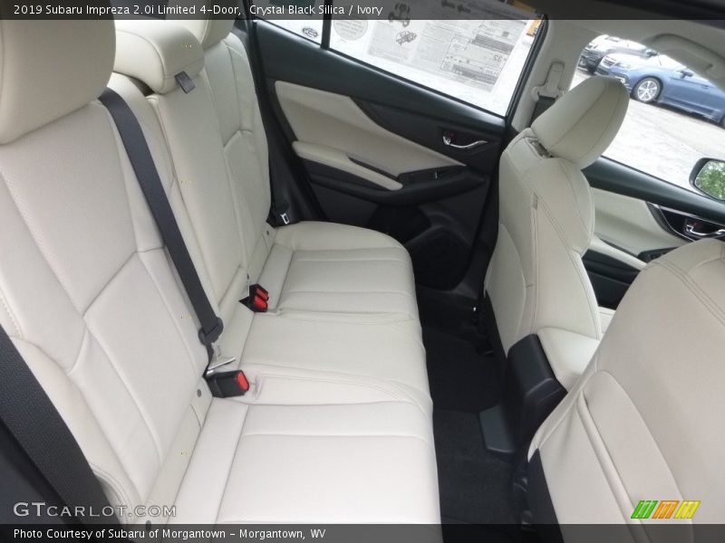 Crystal Black Silica / Ivory 2019 Subaru Impreza 2.0i Limited 4-Door