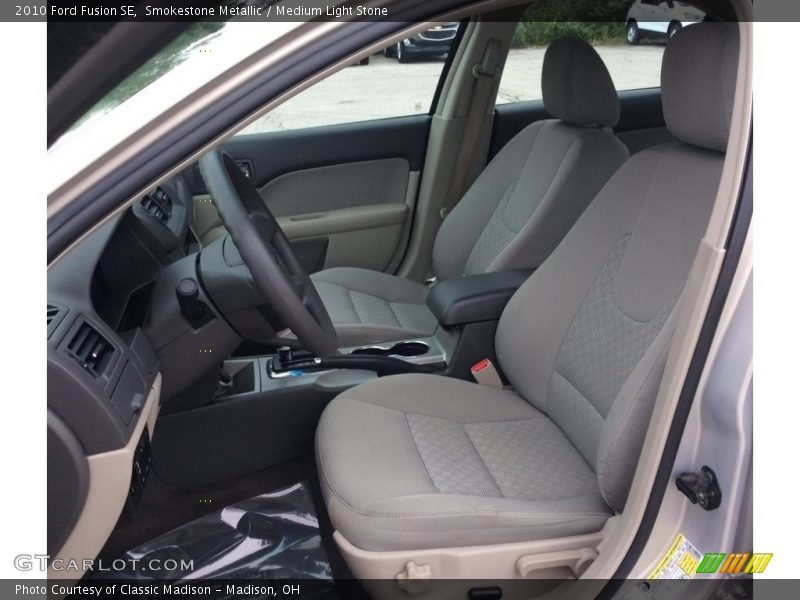 Smokestone Metallic / Medium Light Stone 2010 Ford Fusion SE