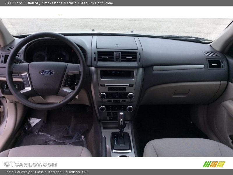 Smokestone Metallic / Medium Light Stone 2010 Ford Fusion SE
