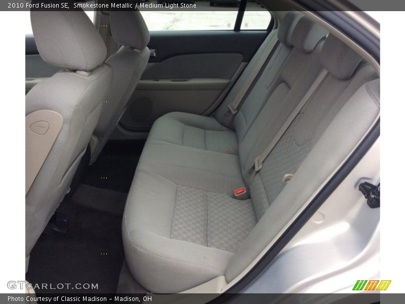 Smokestone Metallic / Medium Light Stone 2010 Ford Fusion SE