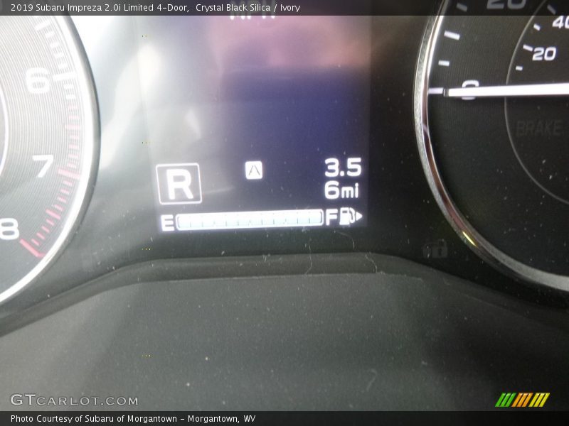 Crystal Black Silica / Ivory 2019 Subaru Impreza 2.0i Limited 4-Door