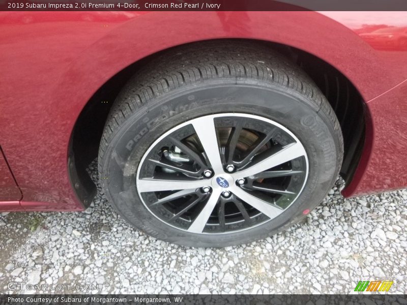 Crimson Red Pearl / Ivory 2019 Subaru Impreza 2.0i Premium 4-Door