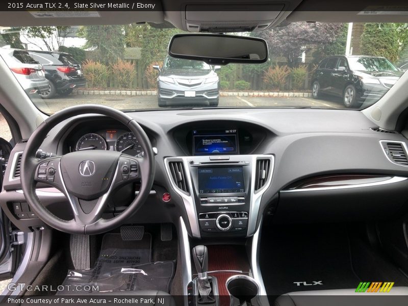 Slate Silver Metallic / Ebony 2015 Acura TLX 2.4