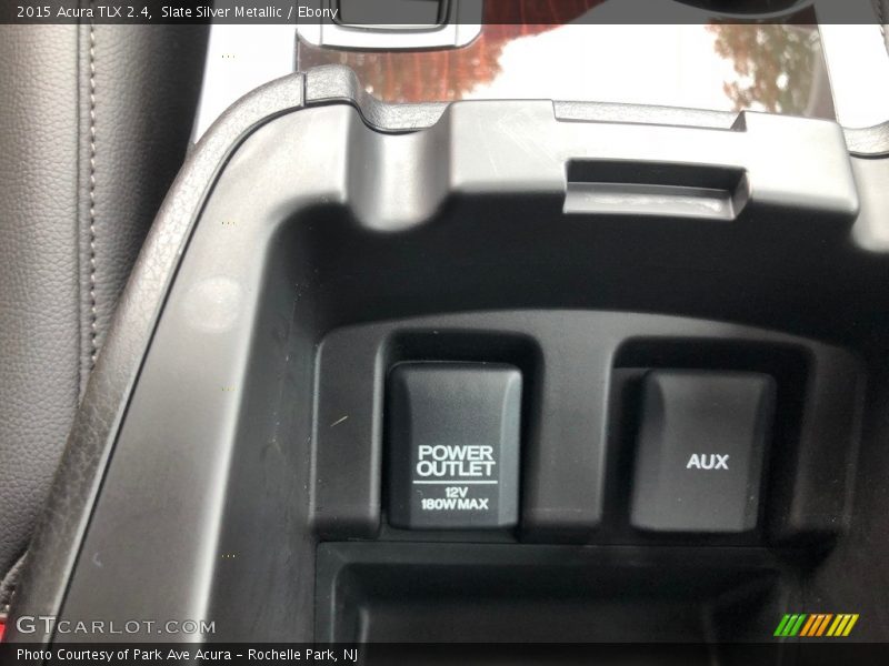 Slate Silver Metallic / Ebony 2015 Acura TLX 2.4