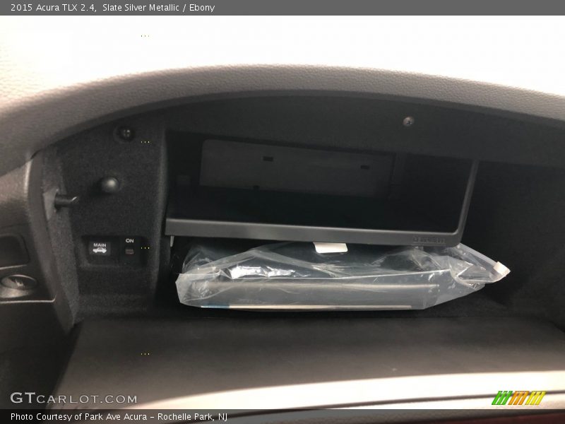 Slate Silver Metallic / Ebony 2015 Acura TLX 2.4