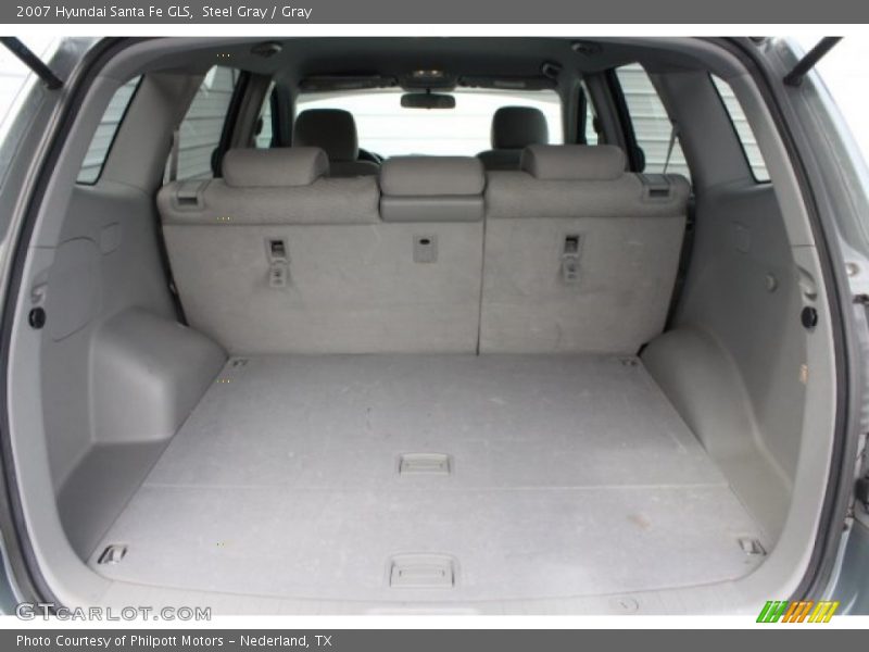Steel Gray / Gray 2007 Hyundai Santa Fe GLS