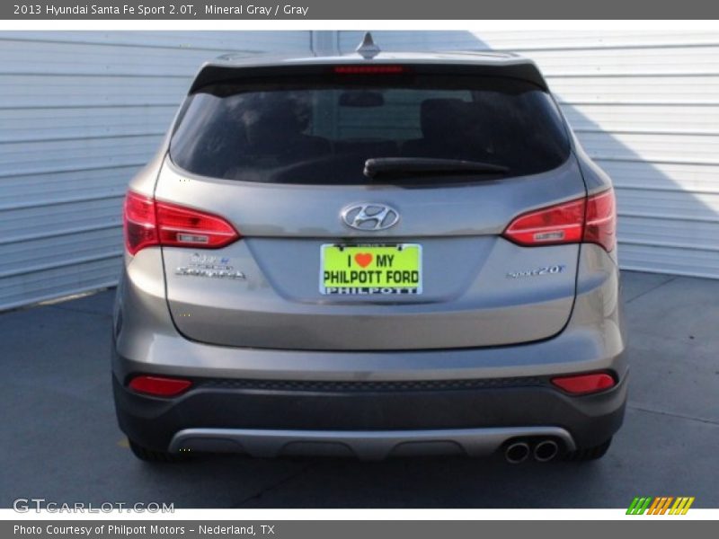 Mineral Gray / Gray 2013 Hyundai Santa Fe Sport 2.0T
