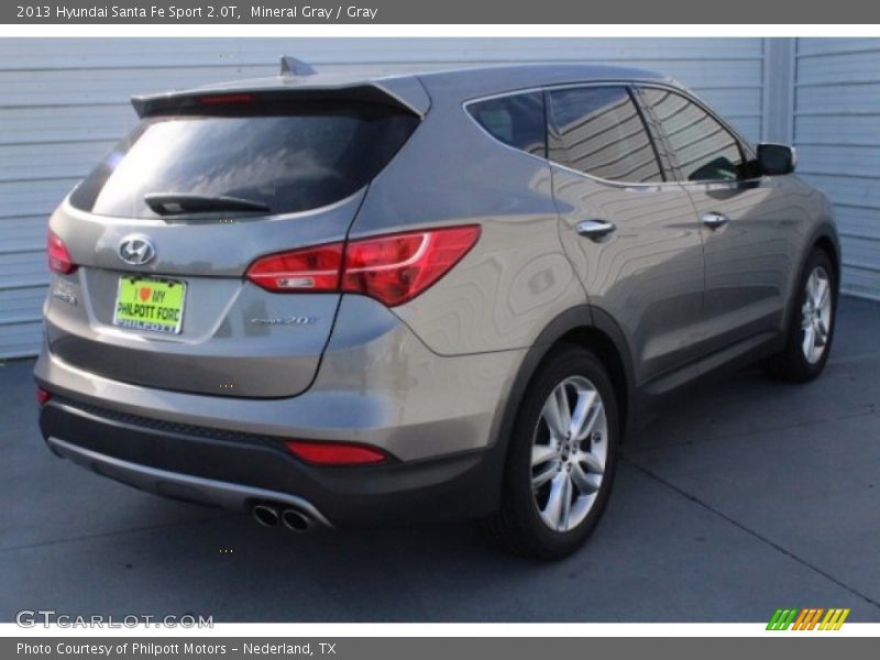 Mineral Gray / Gray 2013 Hyundai Santa Fe Sport 2.0T