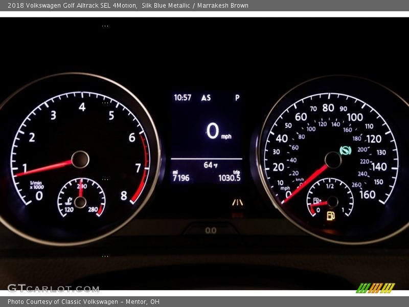 2018 Golf Alltrack SEL 4Motion SEL 4Motion Gauges