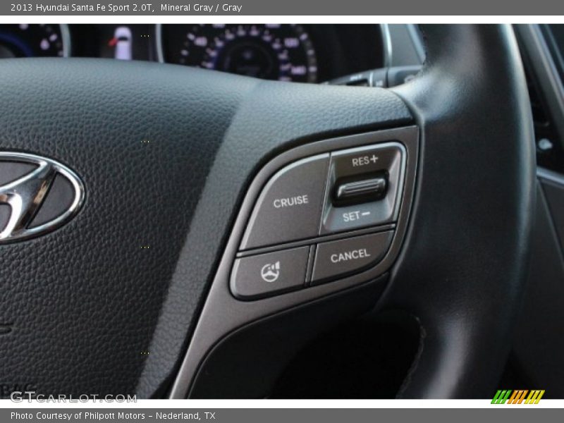 Mineral Gray / Gray 2013 Hyundai Santa Fe Sport 2.0T