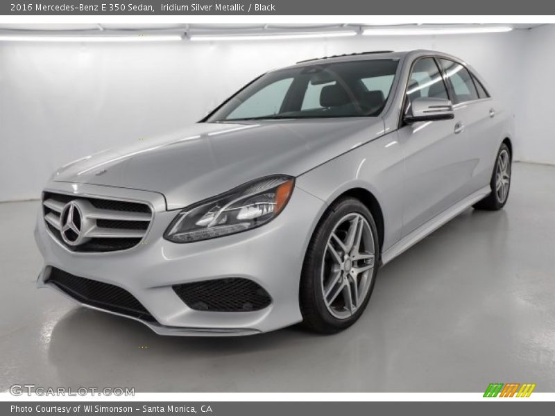 Iridium Silver Metallic / Black 2016 Mercedes-Benz E 350 Sedan