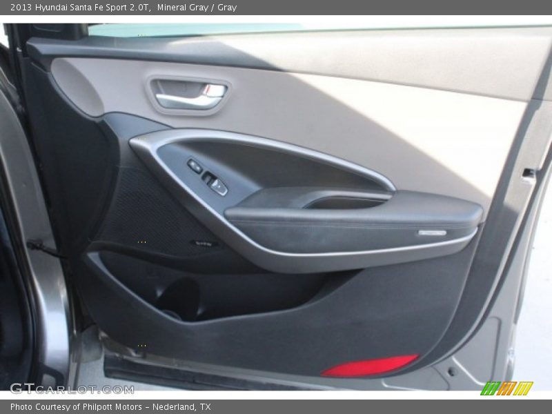 Mineral Gray / Gray 2013 Hyundai Santa Fe Sport 2.0T