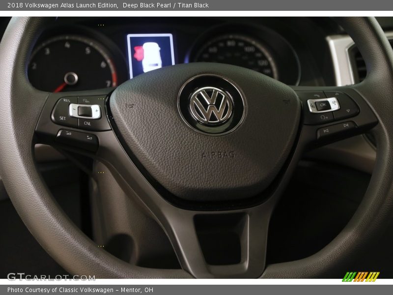 Deep Black Pearl / Titan Black 2018 Volkswagen Atlas Launch Edition