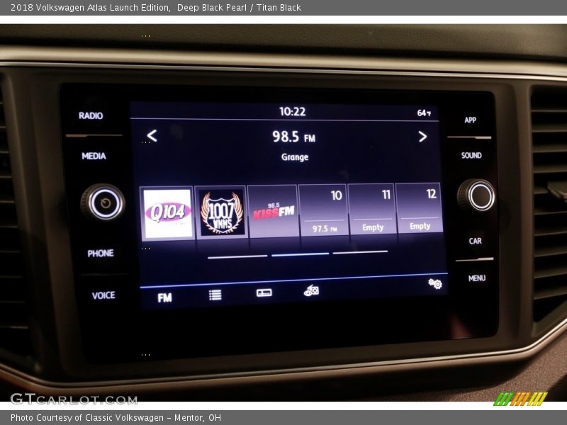 Deep Black Pearl / Titan Black 2018 Volkswagen Atlas Launch Edition